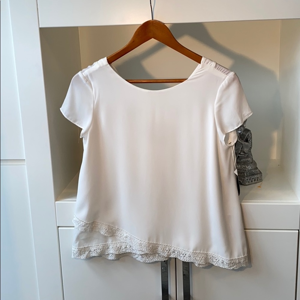 Zara Trafaluc short sleeve top NWT